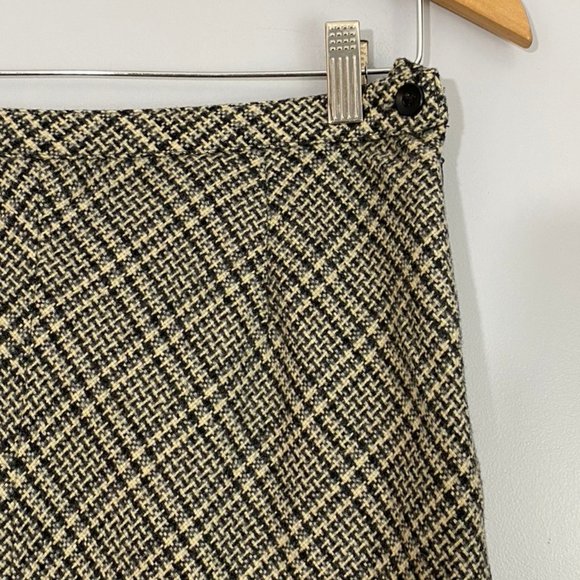 Vintage Gap Tweed Wool-Blend Maxi Skirt - Picture 2 of 5